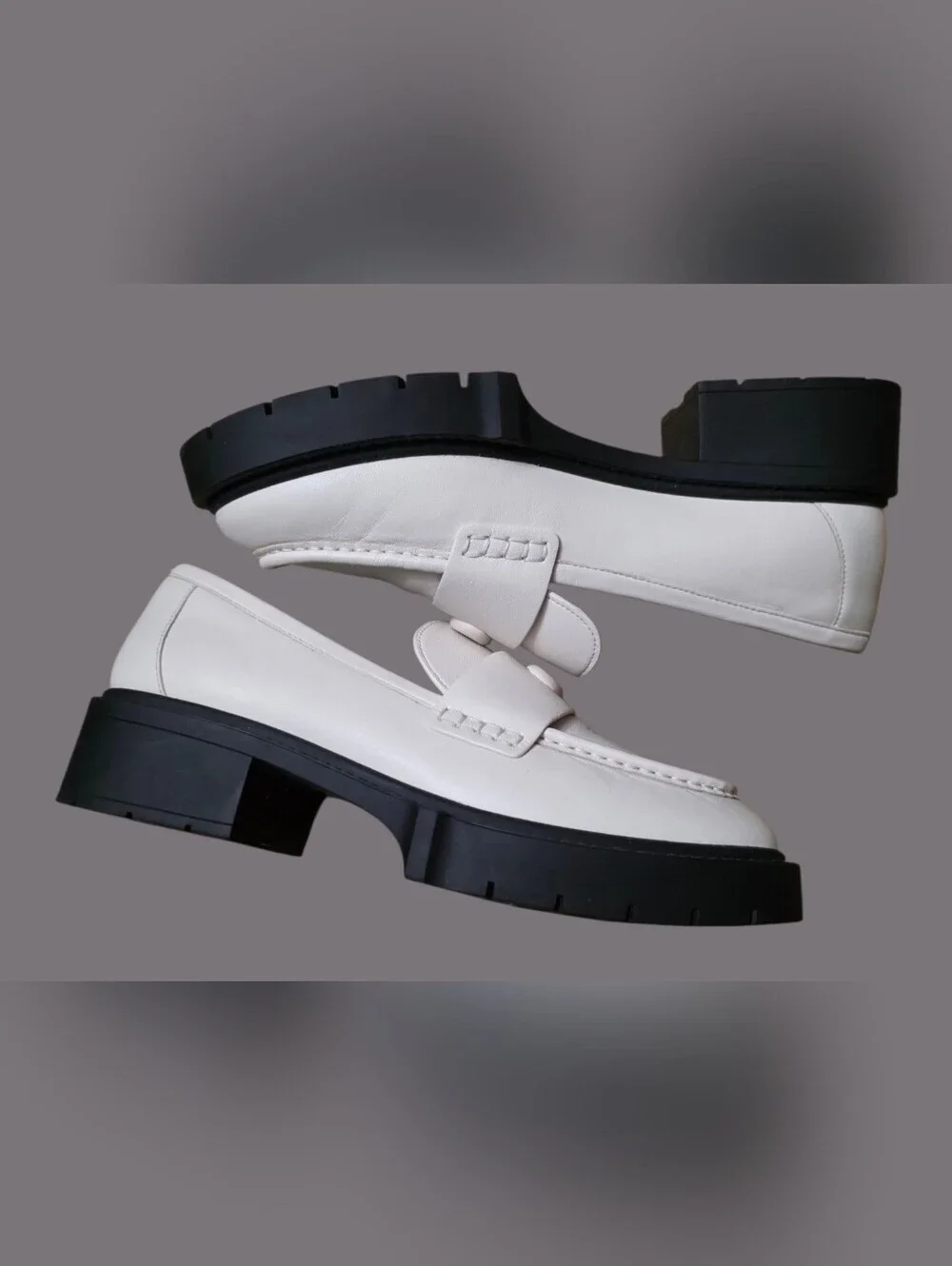 Coach Leah Leather Loafer